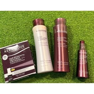 Keranique Scalp Stimulating Shampoo & Conditioner,‎ Lift and Repair Treatments